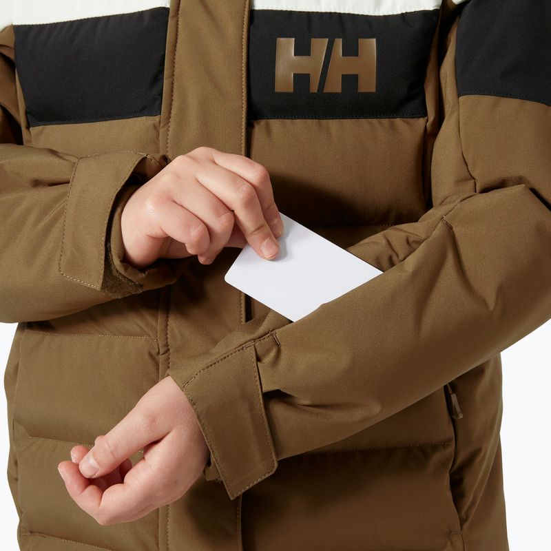 Детско ски яке Helly Hansen Diamond sepia 5