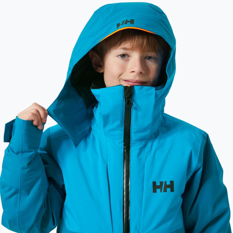 Детско ски яке Helly Hansen Alpha в керемидено синьо 3