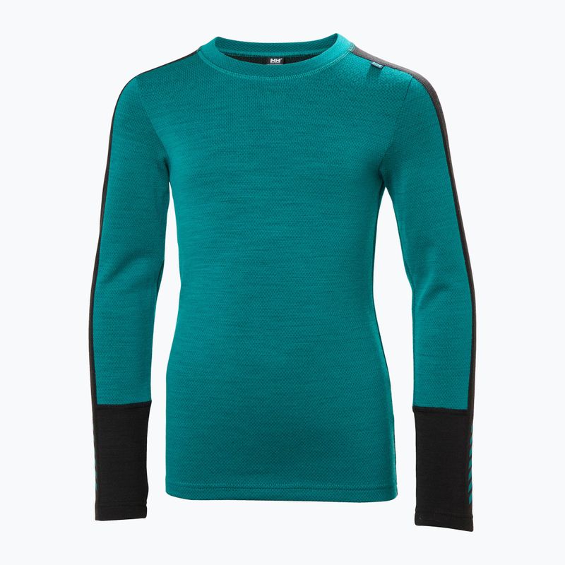 Helly Hansen JR Lifa Merino Midweight signal green детски комплект термобельо 6