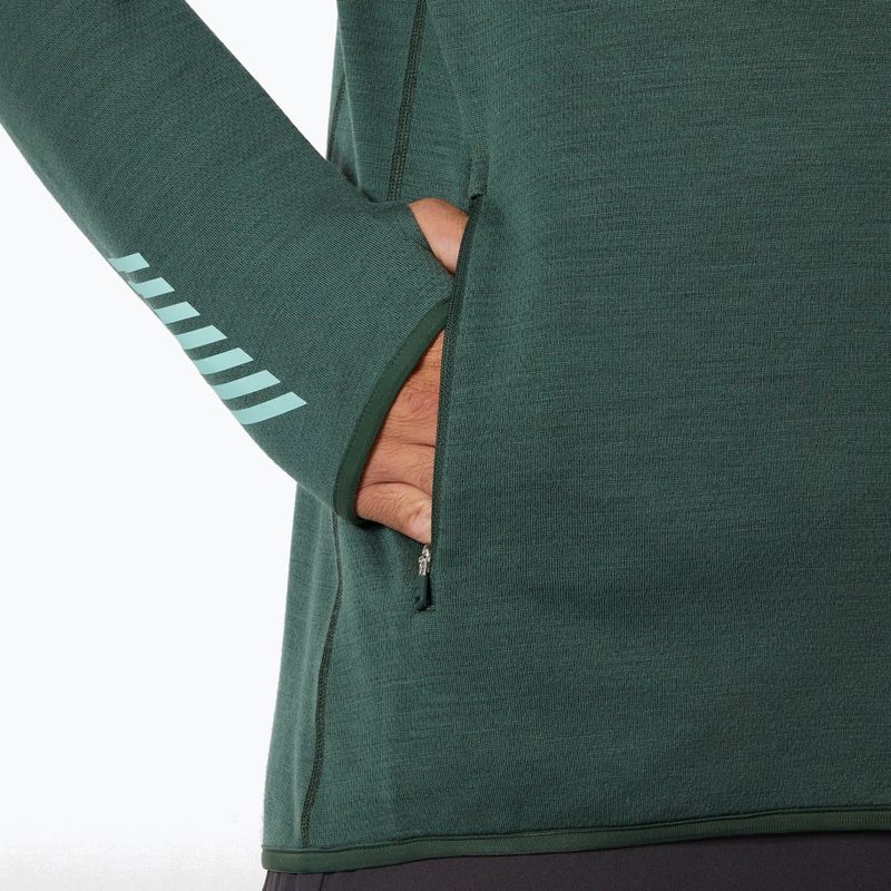 Мъжки Helly Hansen Lifa Merino Midlayer trekking пуловер jungle green 4