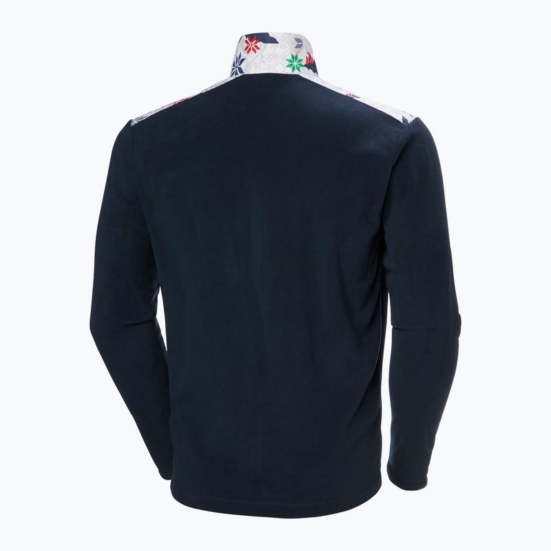 Мъжки Helly Hansen Daybreaker Block суитшърт navy cortina aop 6