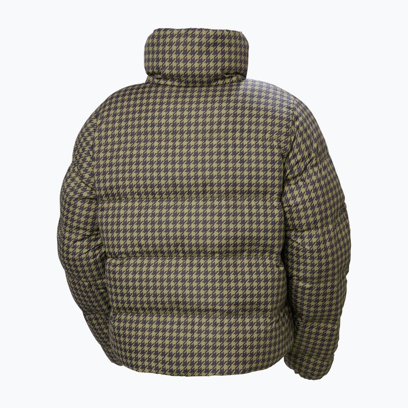 Helly Hansen дамско пухено яке Jade Puffer sepia houndstooth aop down 7