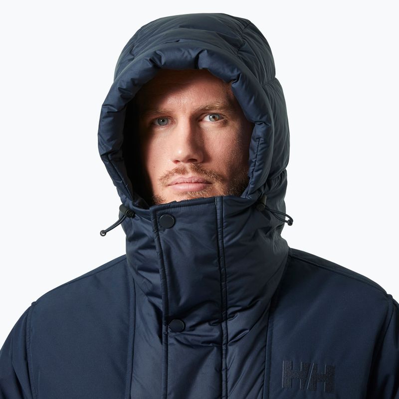 Helly Hansen Escape Down Parka, тъмночервена, за мъже 3