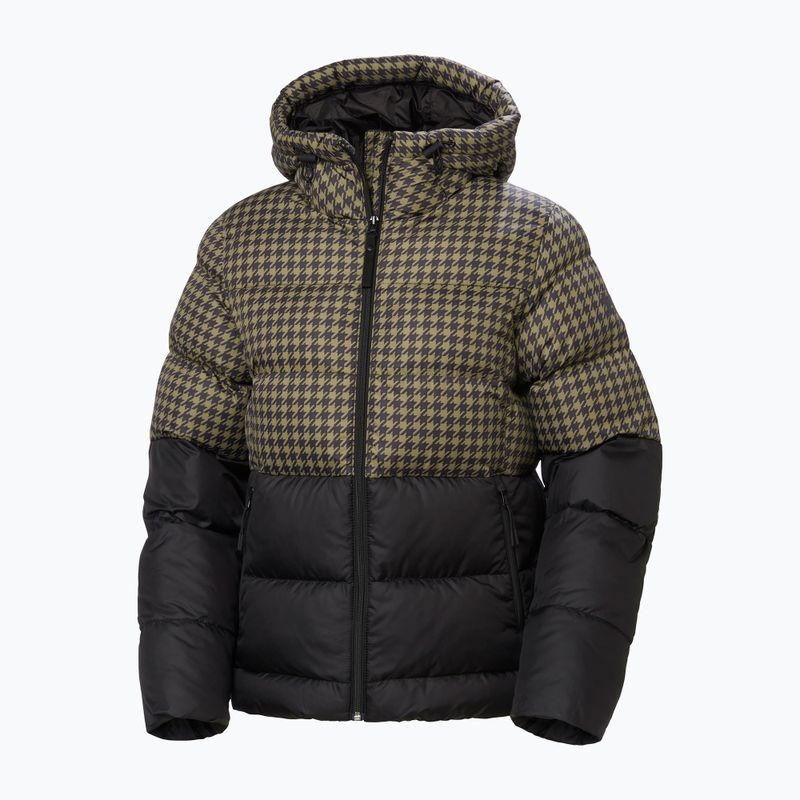 Helly Hansen дамско яке Active Puffy sepia houndstooth aop down 5