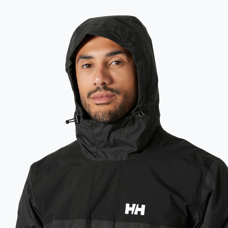 Мъжки Helly Hansen Vancouver Дъждобран с подплата от полар ebony 3