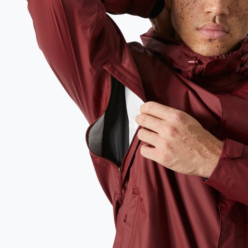 Мъжко дъждобранно яке Helly Hansen Loke mars червено 6