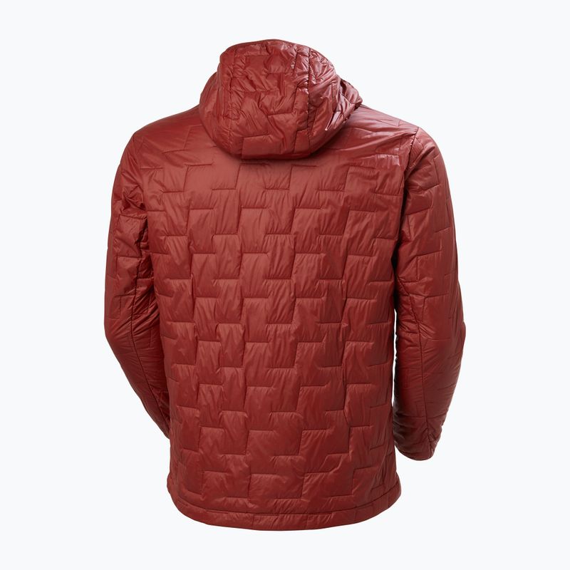 Мъжки хибридни якета Helly Hansen Lifaloft с качулка и изолатор mars red 7