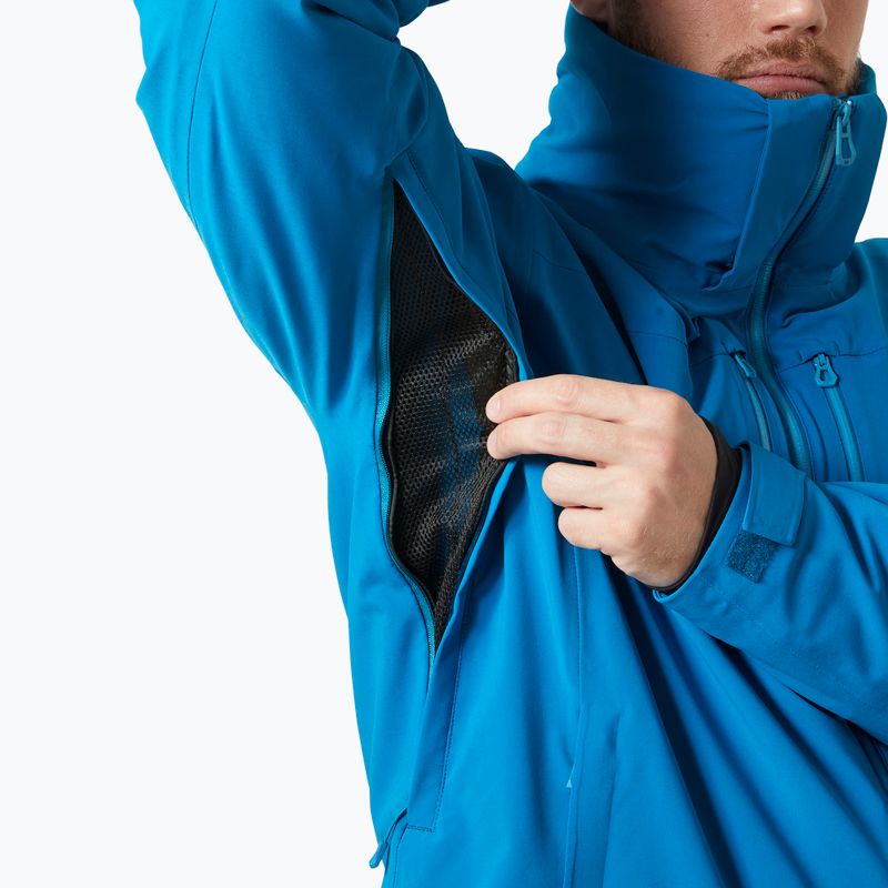Мъжко скиорско яке Helly Hansen Alpha Lifaloft cerulean blue 5