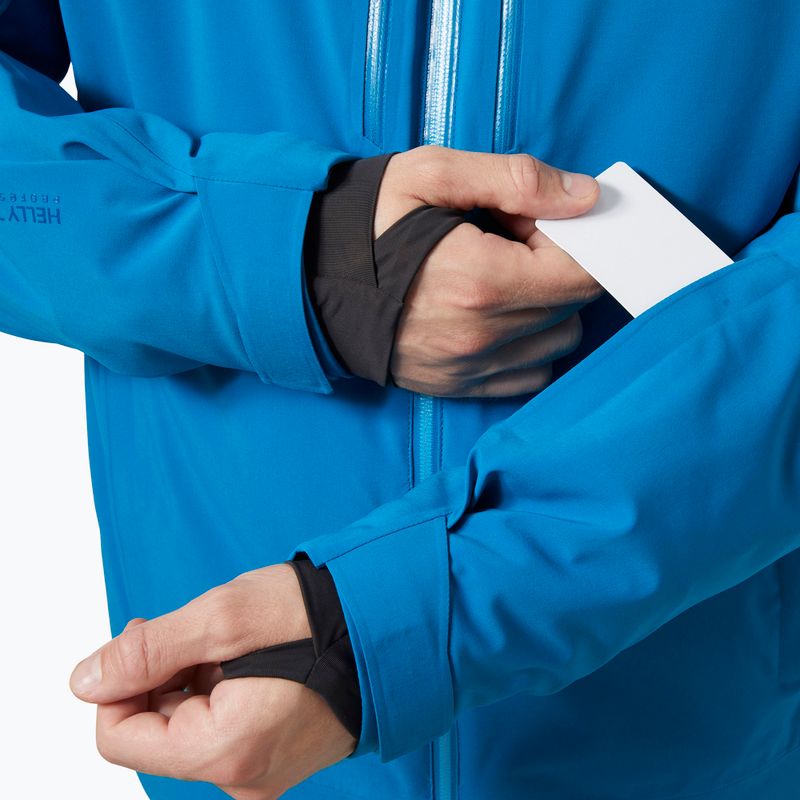Мъжко скиорско яке Helly Hansen Alpha Lifaloft cerulean blue 7