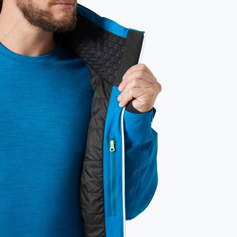 Мъжко скиорско яке Helly Hansen Alpha Lifaloft cerulean blue 9