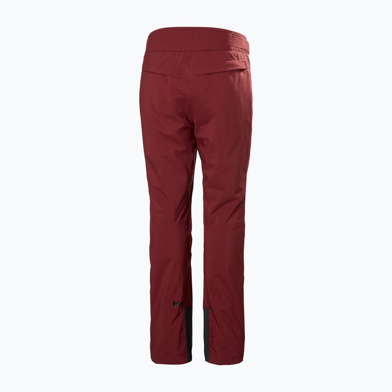 Дамски скиорски панталони Helly Hansen Legendary Insulated mars red 6