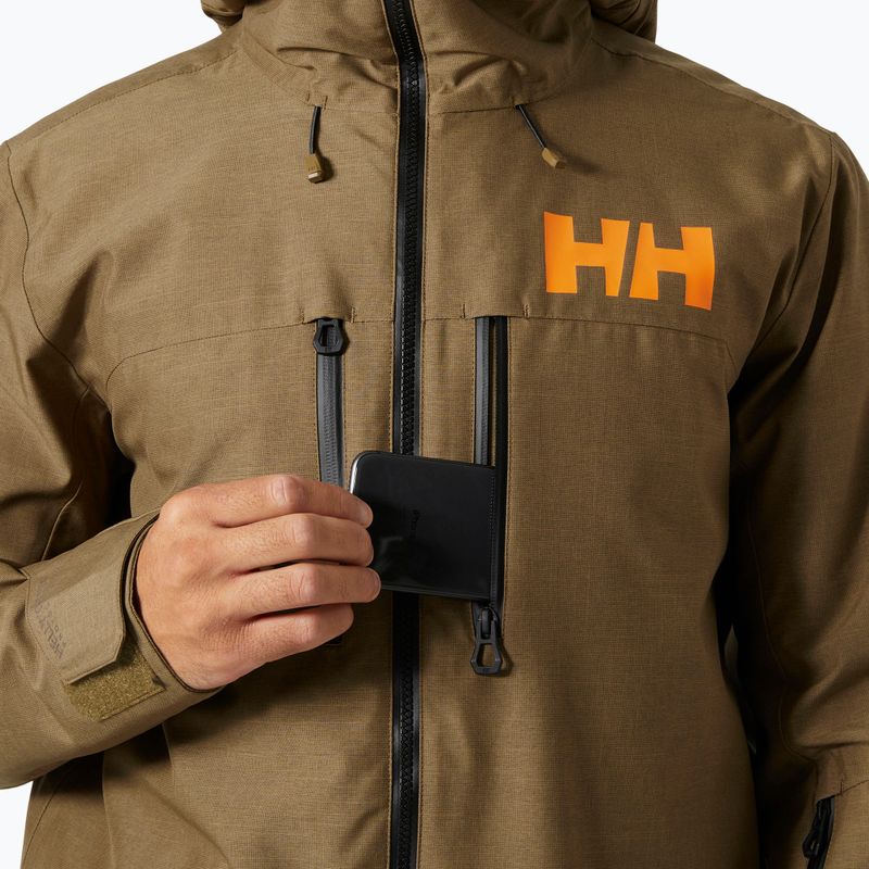 Мъжко ски яке Garibaldi 2.0 сепия на Helly Hansen 4