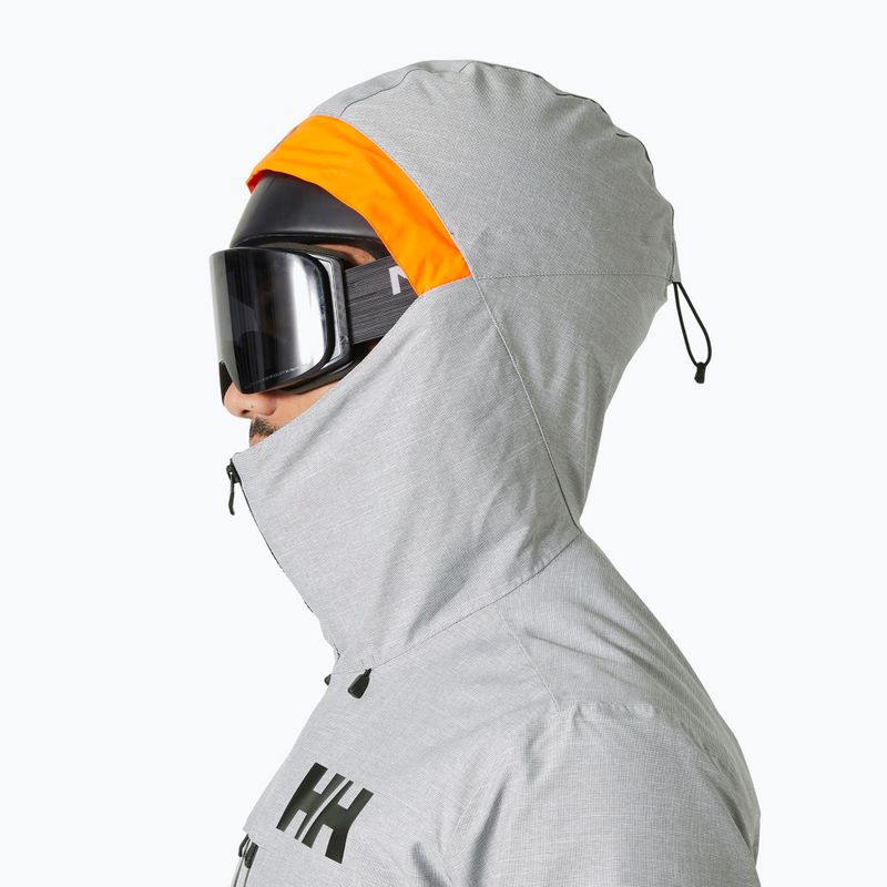 Мъжко ски яке Helly Hansen Garibaldi 2.0 grey/melange 3
