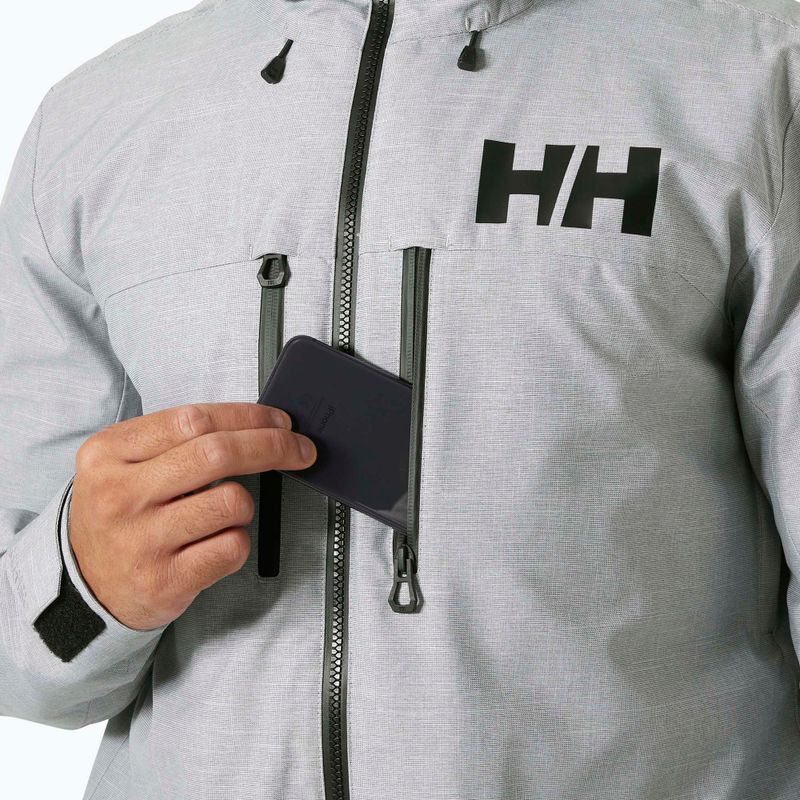 Мъжко ски яке Helly Hansen Garibaldi 2.0 grey/melange 4