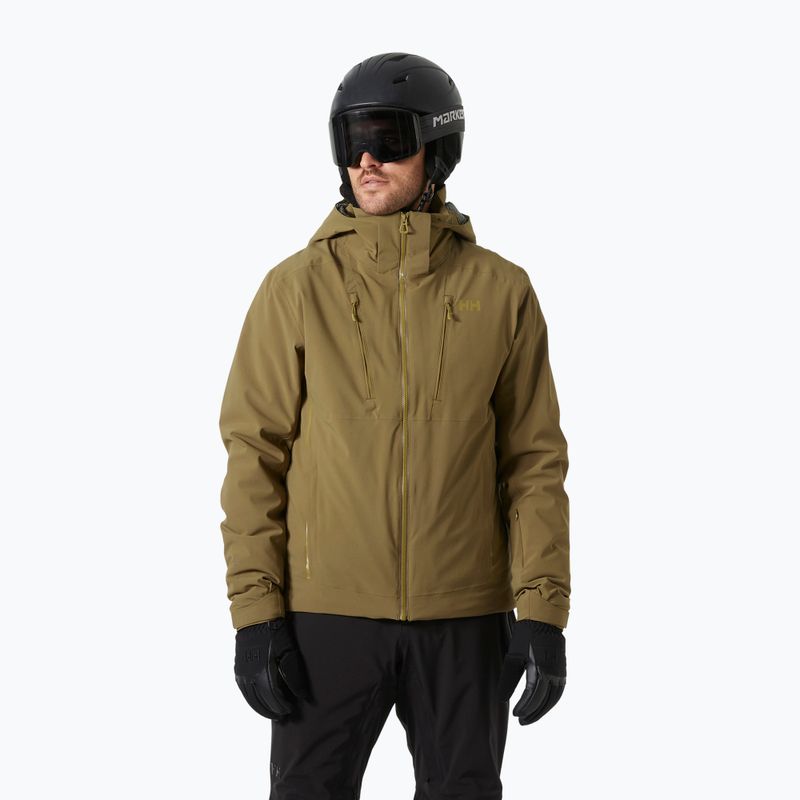 Мъжко ски яке Helly Hansen Alpha 4.0 сепия