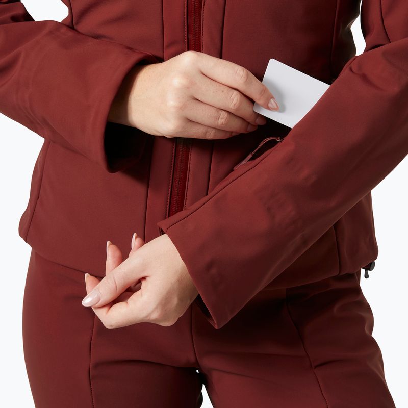 Дамско скиорско яке Helly Hansen Avanti 3-In-1 Softshell Jacket mars red 4