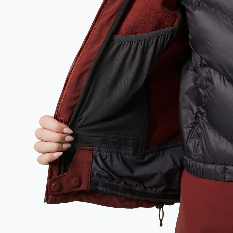 Дамско скиорско яке Helly Hansen Avanti 3-In-1 Softshell Jacket mars red 7