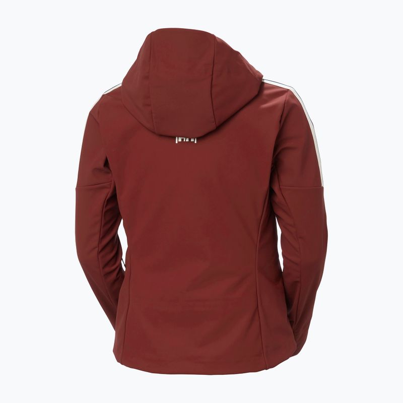 Дамско скиорско яке Helly Hansen Avanti 3-In-1 Softshell Jacket mars red 13