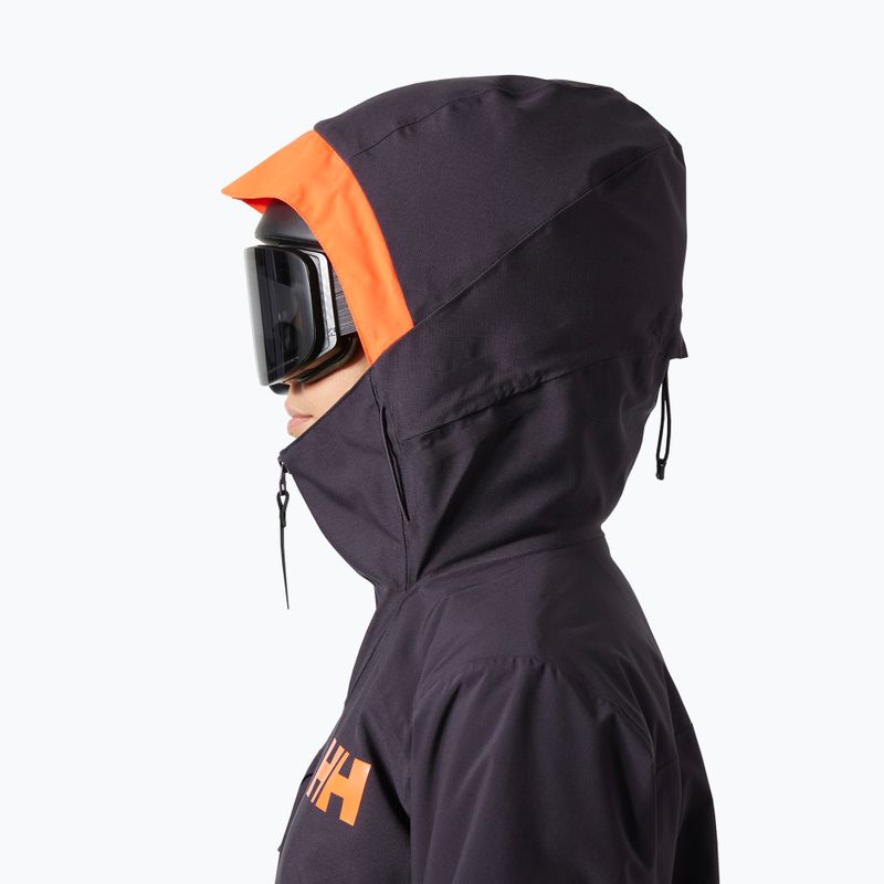 Helly Hansen дамско ски яке Whitewall Lifaloft 3.0 black grape 3