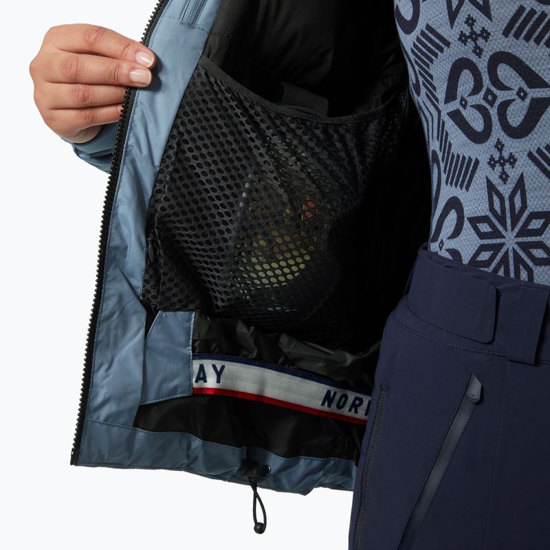 Дамско скиорско яке Helly Hansen Kvitfjell Race Puffy washed navy 9