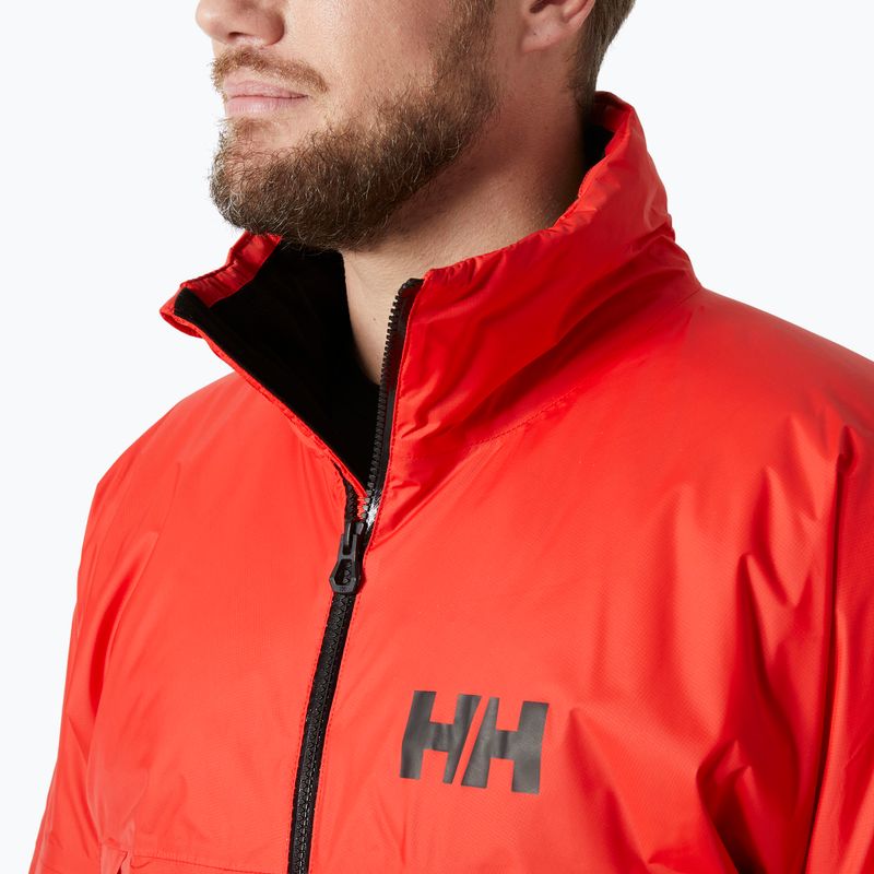Helly Hansen Aegir мидипласт alert червено ветроходно яке 3