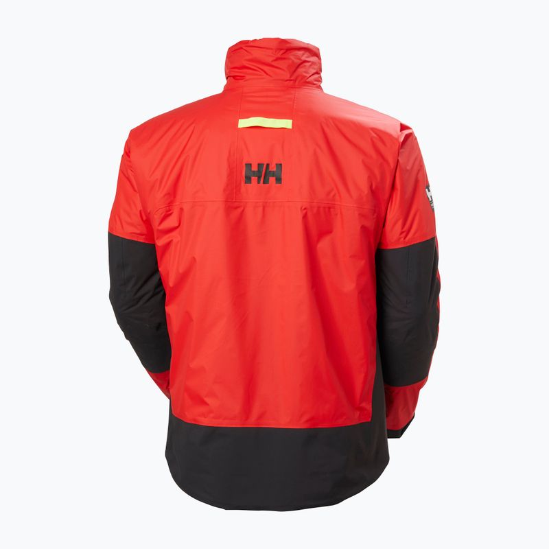 Helly Hansen Aegir мидипласт alert червено ветроходно яке 9
