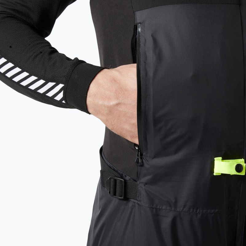 Helly Hansen Aegir Midlayer Salopette ветроходен панталон черен 4
