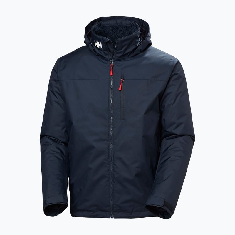 Мъжко яке за ветроходство Helly Hansen Crew Hooded Pile navy 6