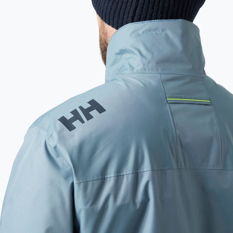 Мъжко яке за ветроходство Helly Hansen Crew Hooded Pile washed navy 3