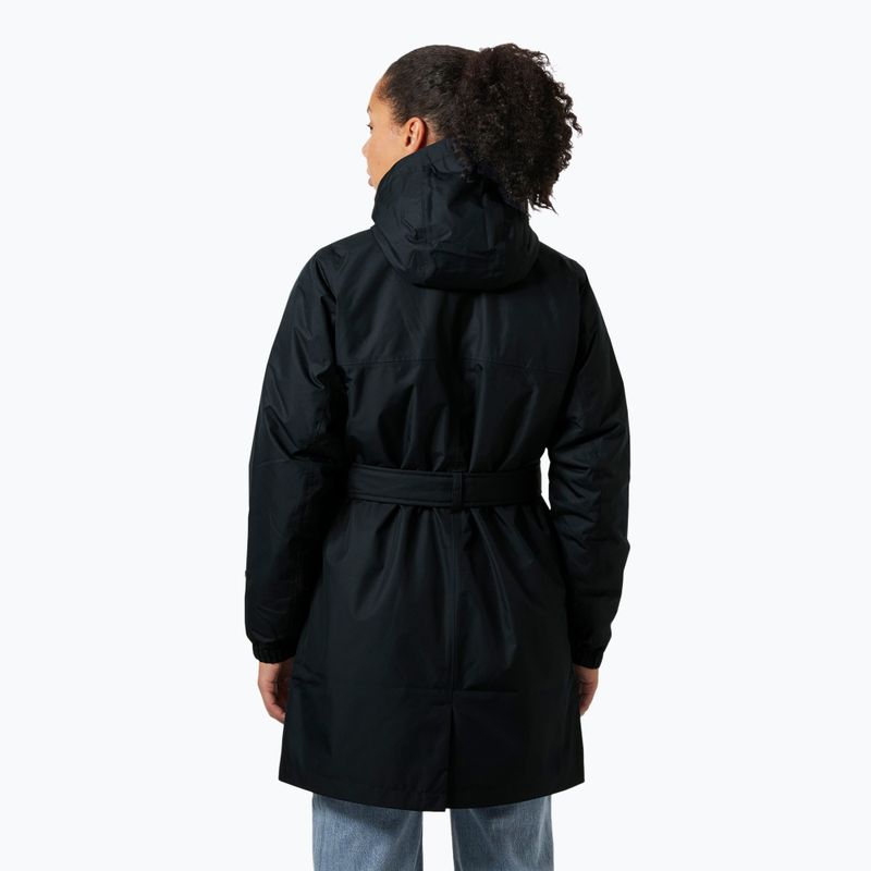 Дамско ватирано яке Helly Hansen Classic Insulated Trench navy 2
