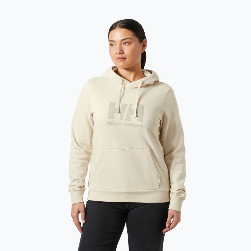 Дамски суитшърт Helly Hansen HH Logo Hoodie cream