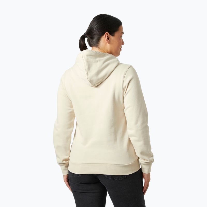 Дамски суитшърт Helly Hansen HH Logo Hoodie cream 2