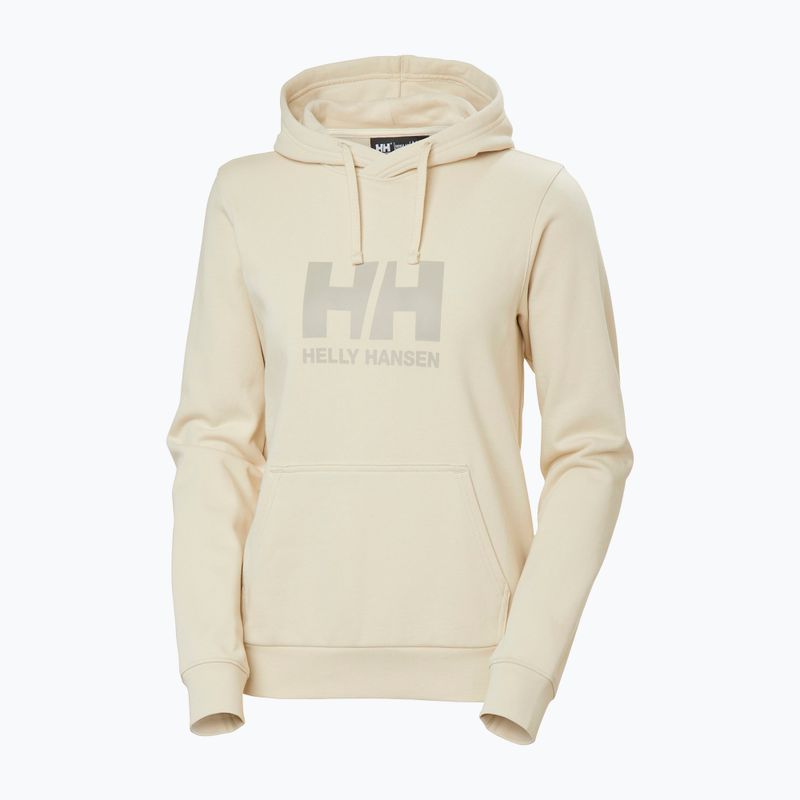 Дамски суитшърт Helly Hansen HH Logo Hoodie cream 5