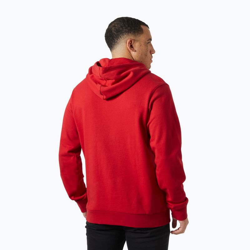 Мъжки суитшърт Helly Hansen HH Logo Hoodie red 2