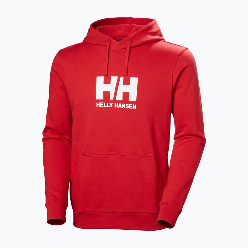Мъжки суитшърт Helly Hansen HH Logo Hoodie red 5