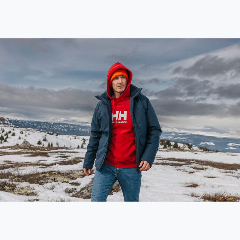 Мъжки суитшърт Helly Hansen HH Logo Hoodie red 7