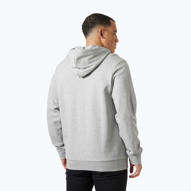 Мъжки суитшърт Helly Hansen HH Logo Hoodie grey/melange 2