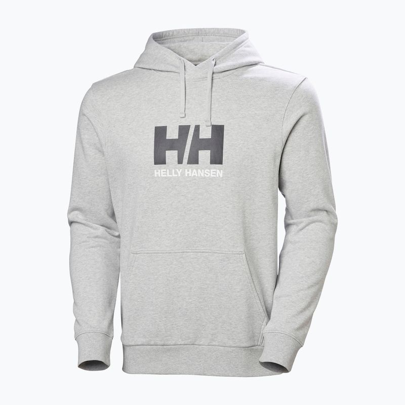 Мъжки суитшърт Helly Hansen HH Logo Hoodie grey/melange 5
