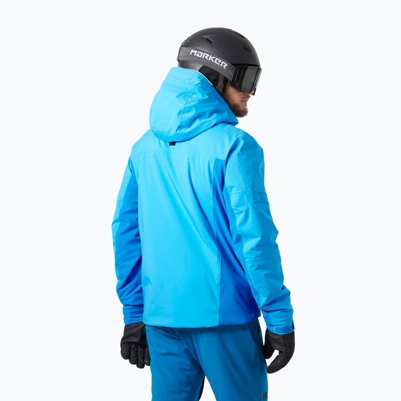 Мъжко ски яке Helly Hansen Courchavel cyan 2