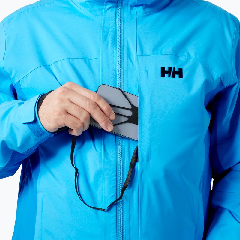 Мъжко ски яке Helly Hansen Courchavel cyan 4