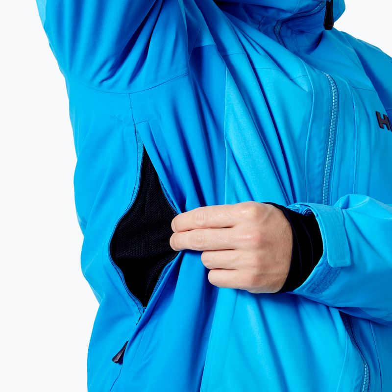 Мъжко ски яке Helly Hansen Courchavel cyan 5