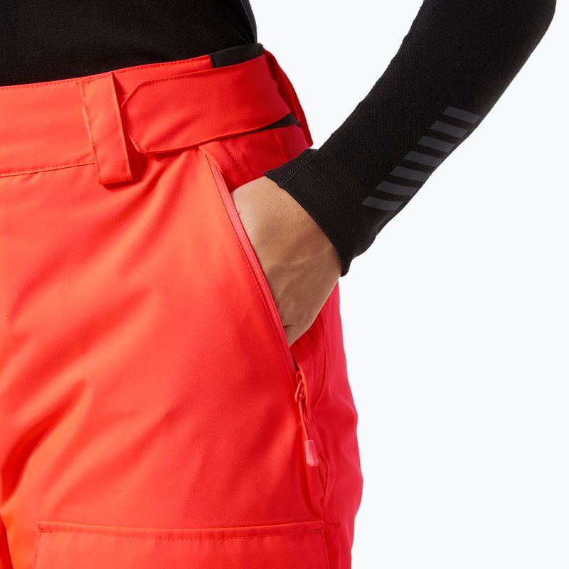 Helly Hansen Switch Cargo 2.0 дамски ски панталон неоново коралово 4