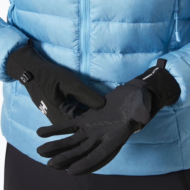 Helly Hansen Hardface Fleece Touch черни ръкавици за трекинг 4
