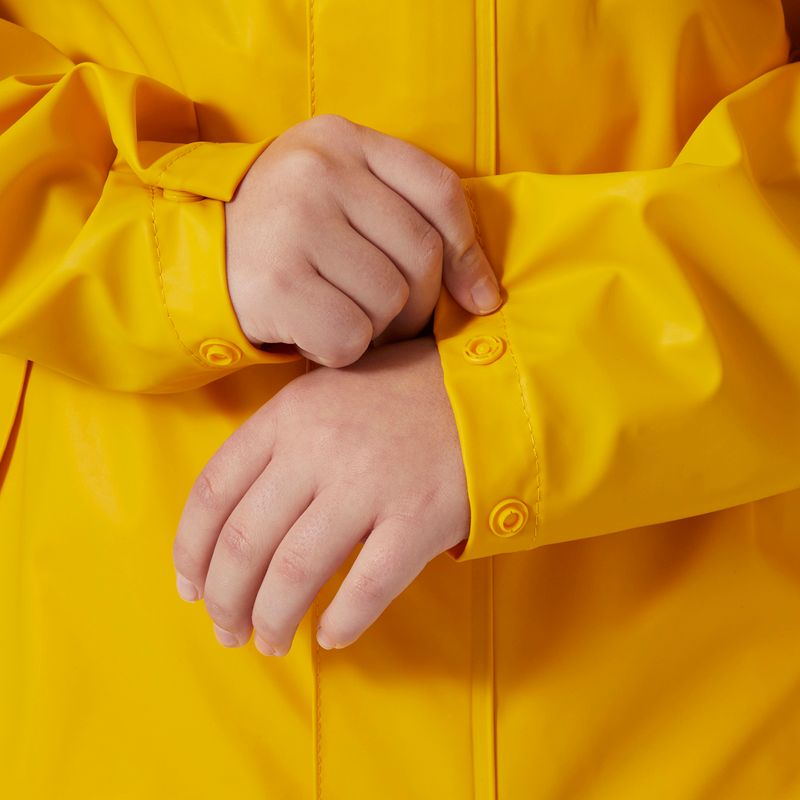 Детско яке за ветроходство Helly Hansen Moss essential yellow 5