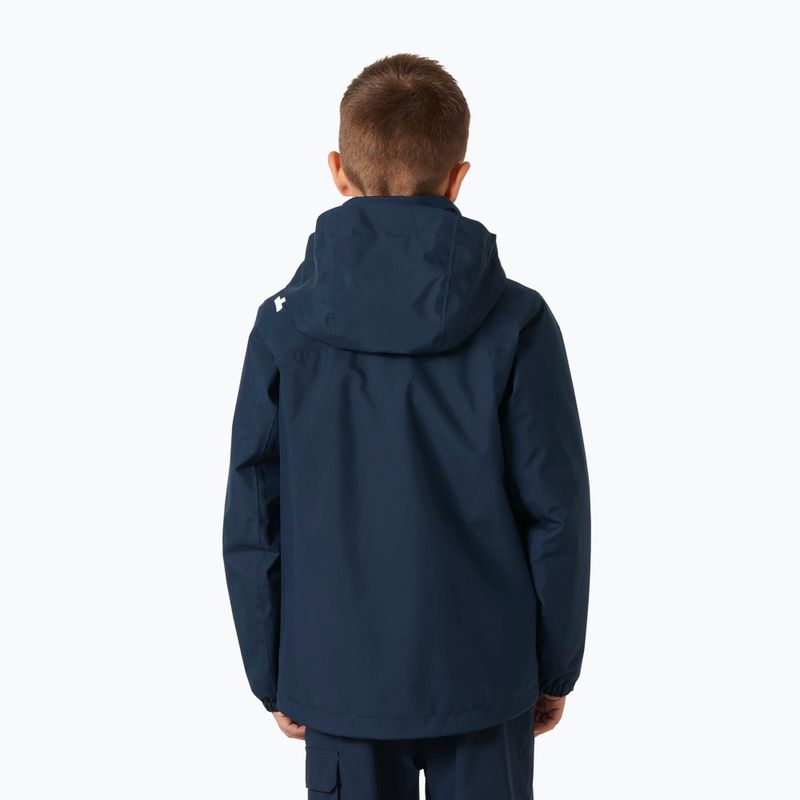Детско яке за ветроходство Helly Hansen Crew Midlayer 2.0 navy 2