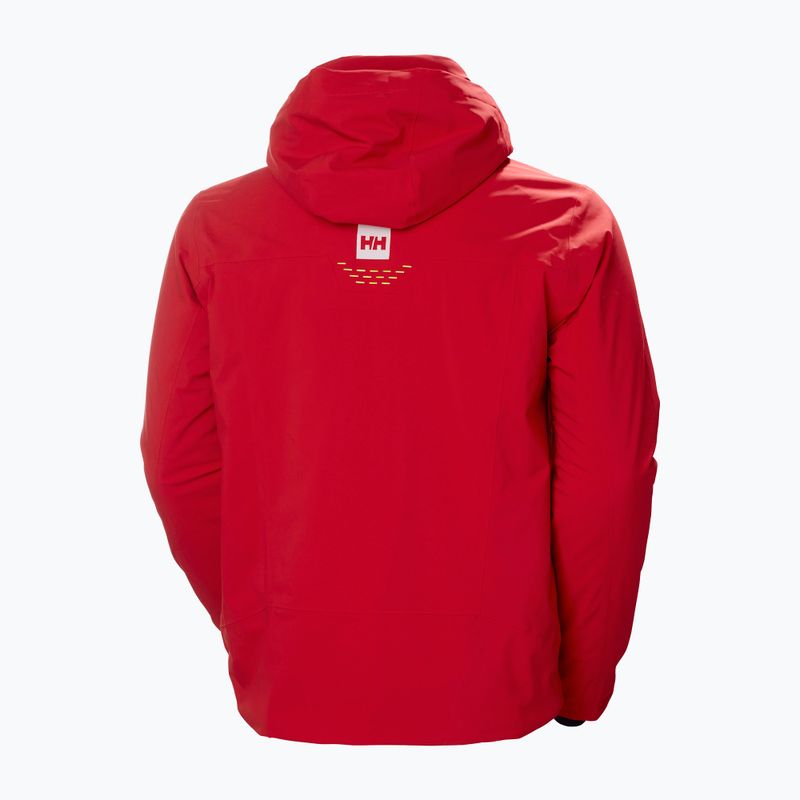 Мъжко ски яке Helly Hansen Alpha Lifaloft червено 2