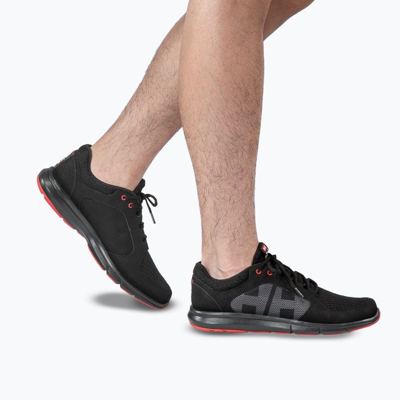 Мъжки обувки Helly Hansen Ahiga V4 Hydropower off black/alert red 7