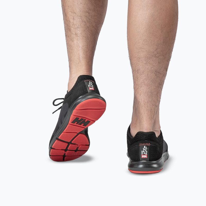 Мъжки обувки Helly Hansen Ahiga V4 Hydropower off black/alert red 9