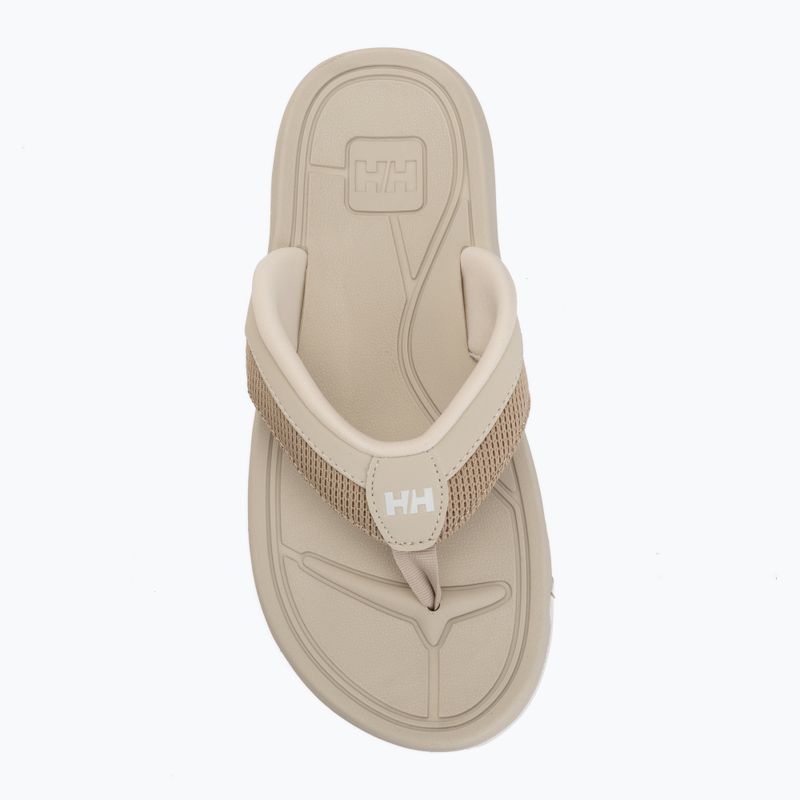 Дамски джапанки Helly Hansen Sandhamn cream/hh khaki 5