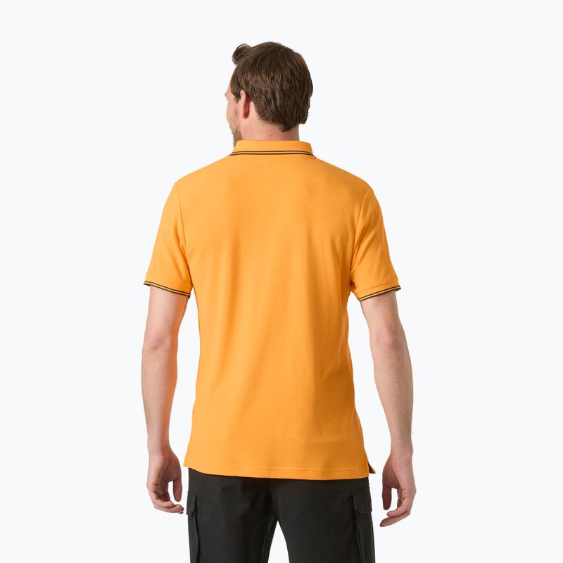 Мъжка поло тениска Helly Hansen Kos Polo orange sorbet 2